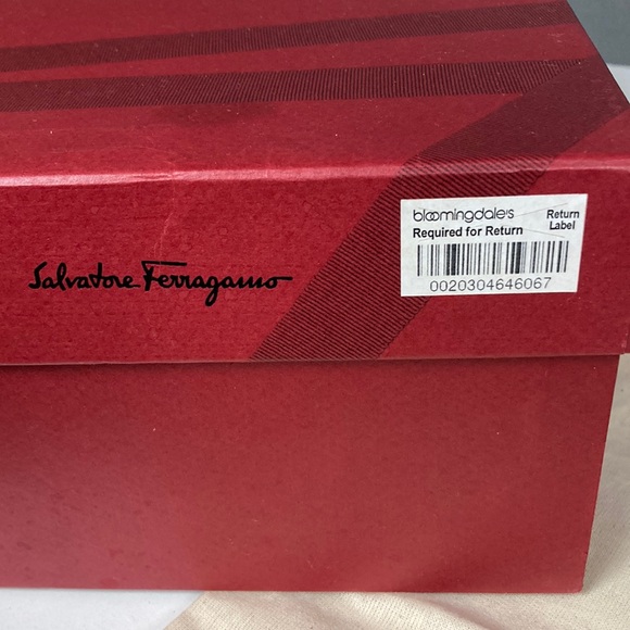SALVATORE FERRAGAMO My Charme shoes, size 7 B, with box, dust bag - Picture 5 of 17